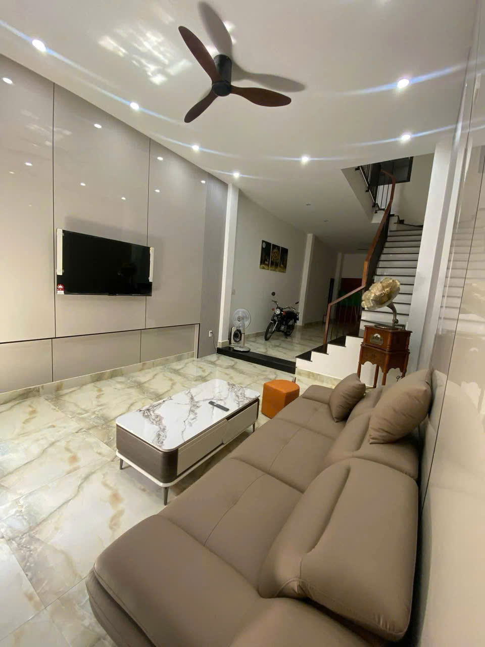 Interior view