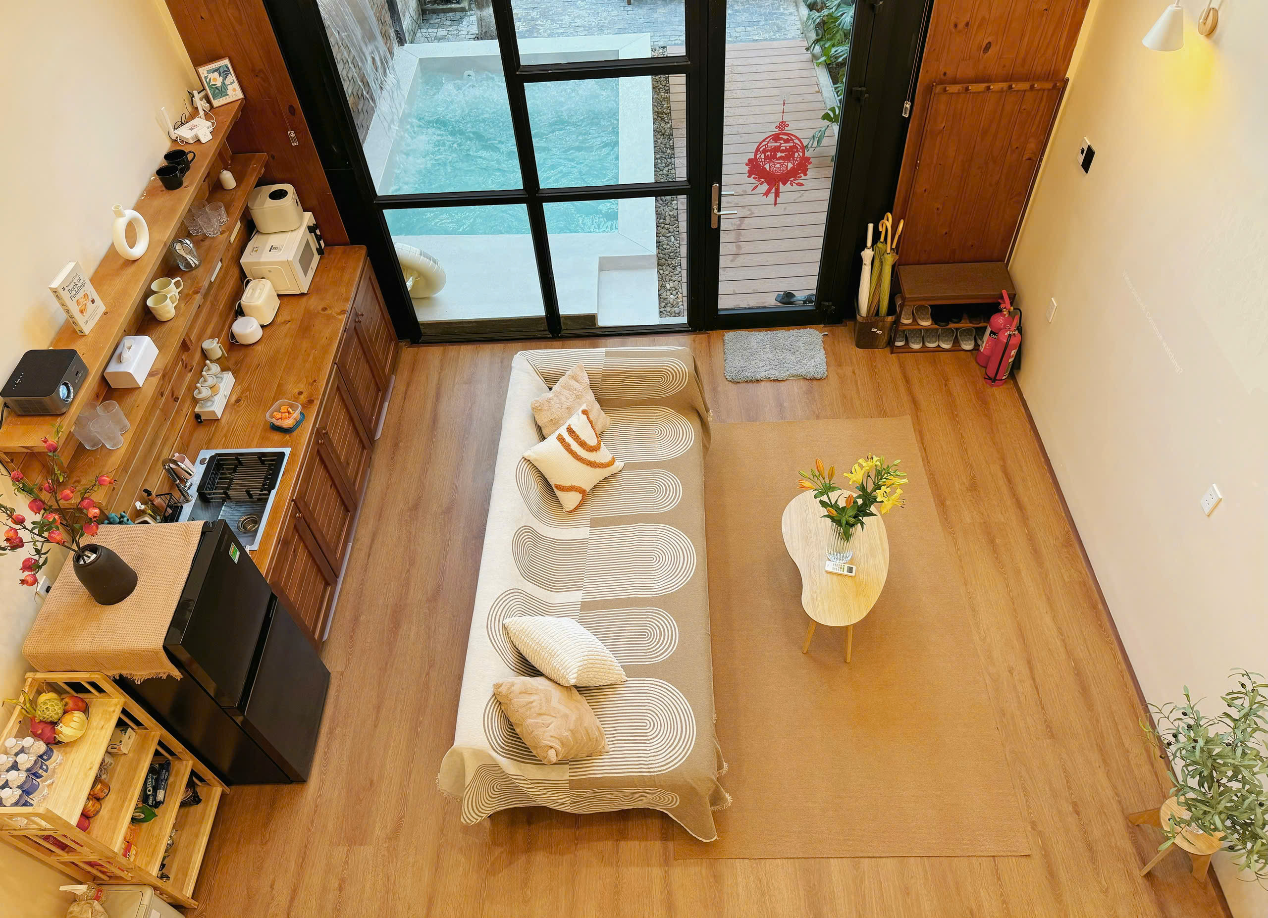 Interior view